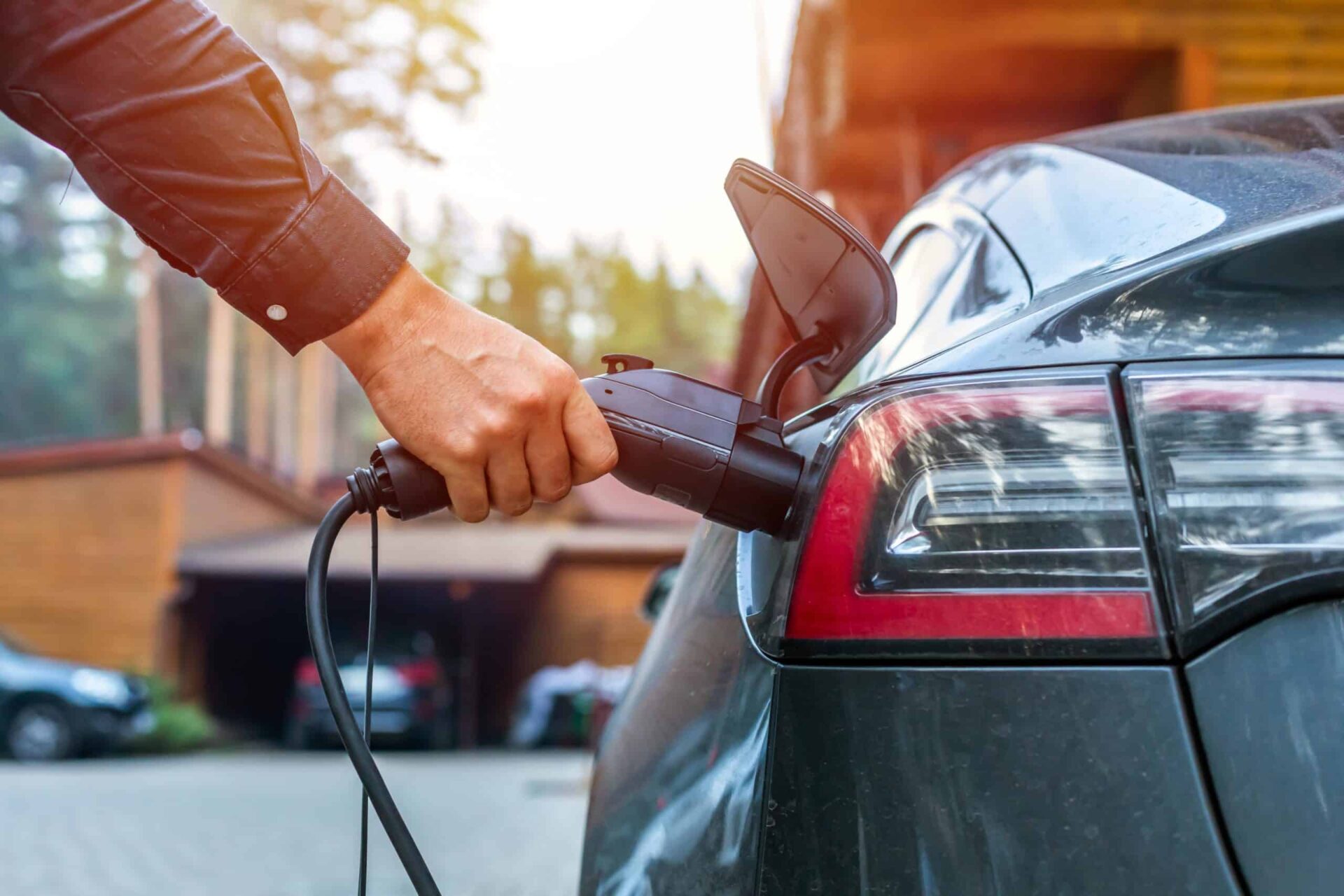 Example of Charging Infrastructure to an EV