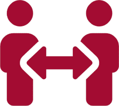 people arrows